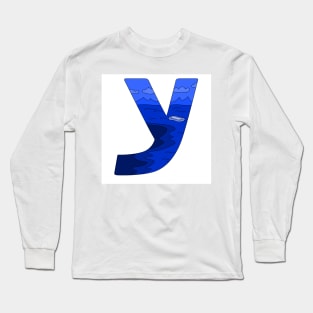 Alphabet 048 (Style:1) Long Sleeve T-Shirt